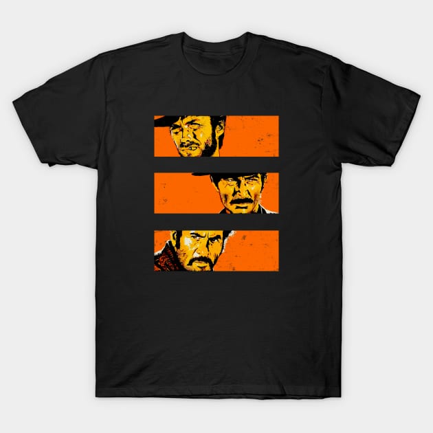 The Good, the Bad and the Ugly T-Shirt by GiGiGabutto